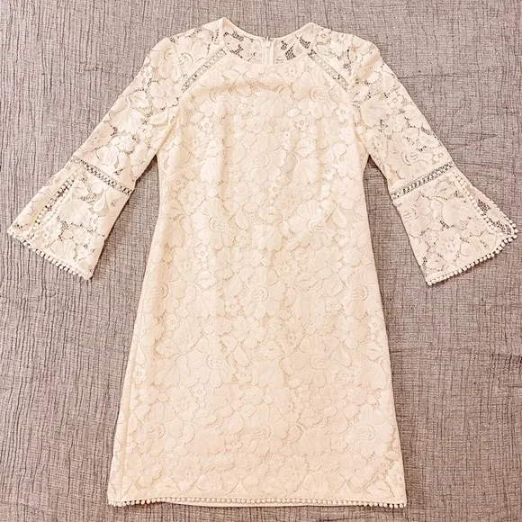 Vince Camuto | Dresses | Vince Camuto White Lace Dress | Poshmark